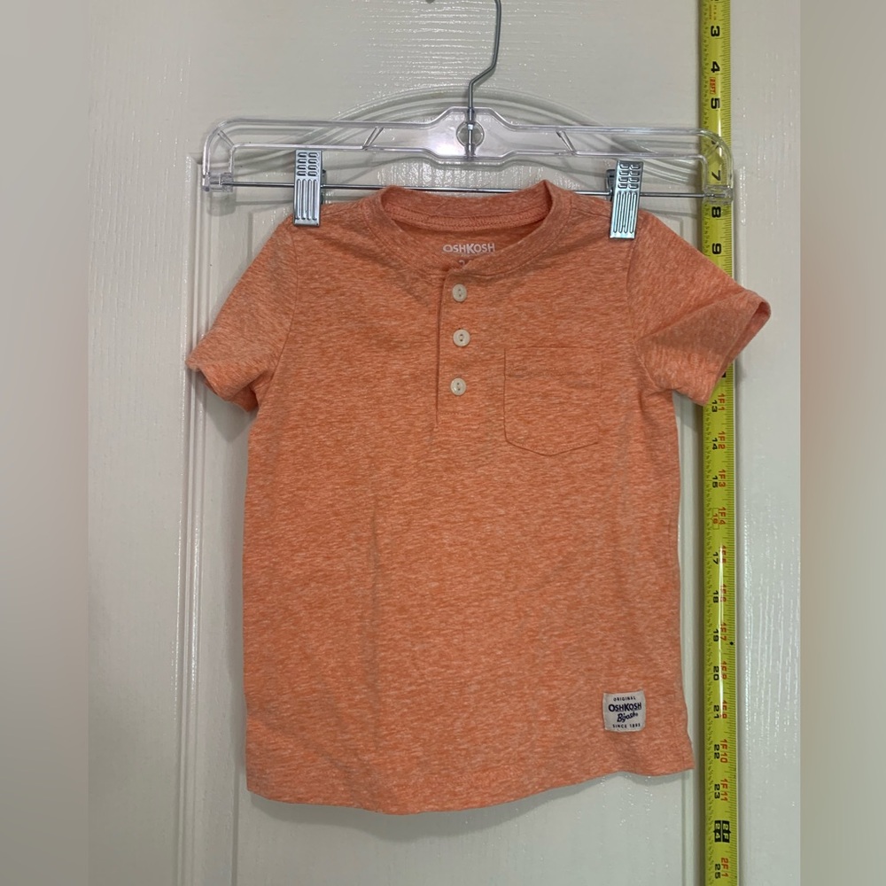 Boys Lot OshKosh B Gosh Short Sleeve Shirts Size 24 Months (5) Total Shirts - Picture 5 of 9
